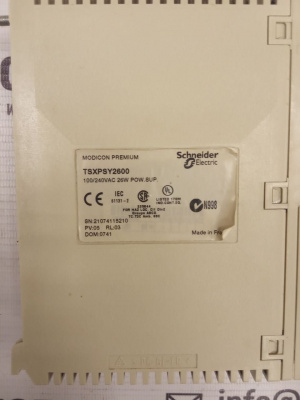 Модуль питания Schneider Electric TSXPSY2600