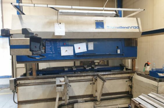 Листогибочный пресс TRUMPF - TrumaBend V1303060 x 130 T c ЧПУ 7 осевой 6512 = Mach4metal