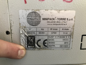 Термоусадочная машина Minipack-Torre Media