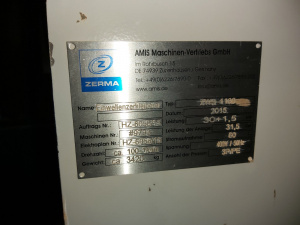 Измельчитель и гранулятор AMIS ZERMA ZWS 1100