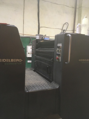 Печатная офсетная машинаHeidelberg SpeedMaster 74-2, 1997 г., 140 млн. отт.  