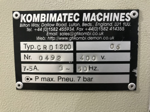 Копировально-фрезерный станок kombimatec CRD1200