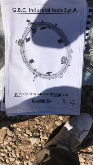Новый Станок SUPERCUTTER IDRAULICA COMPLETA 54-60