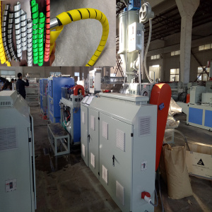 PE,PP,PA Spiral Sleeve Production Line