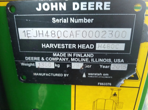 Харвестер John Deere 1470D