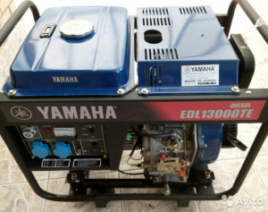 Генератор Yamaha EDL 13000 TE (новый)
