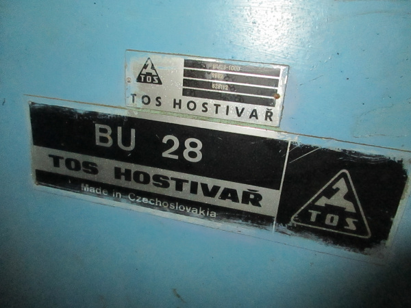 Круглошлифовальный станок TOS Hostivar BU 28 1000