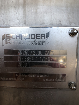 "SCHRODER Kombinator KN-250/2000-2 ACS"