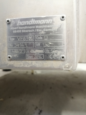 Вакуумный шприц Handtmann VF 630