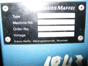 Прибор для испытания под давлением Krauss-Maffei (Германия)