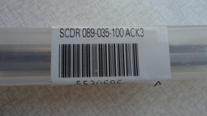 Цельные твердосплавные свёрла-развёртки Iscar SCDR 089-035-100 ACK3