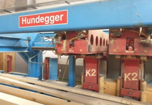 Линия сращивания по изготовлению деревянных деталей для домостроения «Hundegger K2»