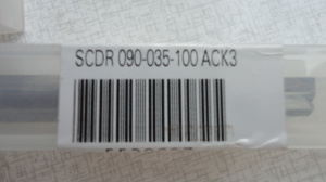 Сверло-развертка SCDR 090-035-100 ACK3 СОЖ ISKAR