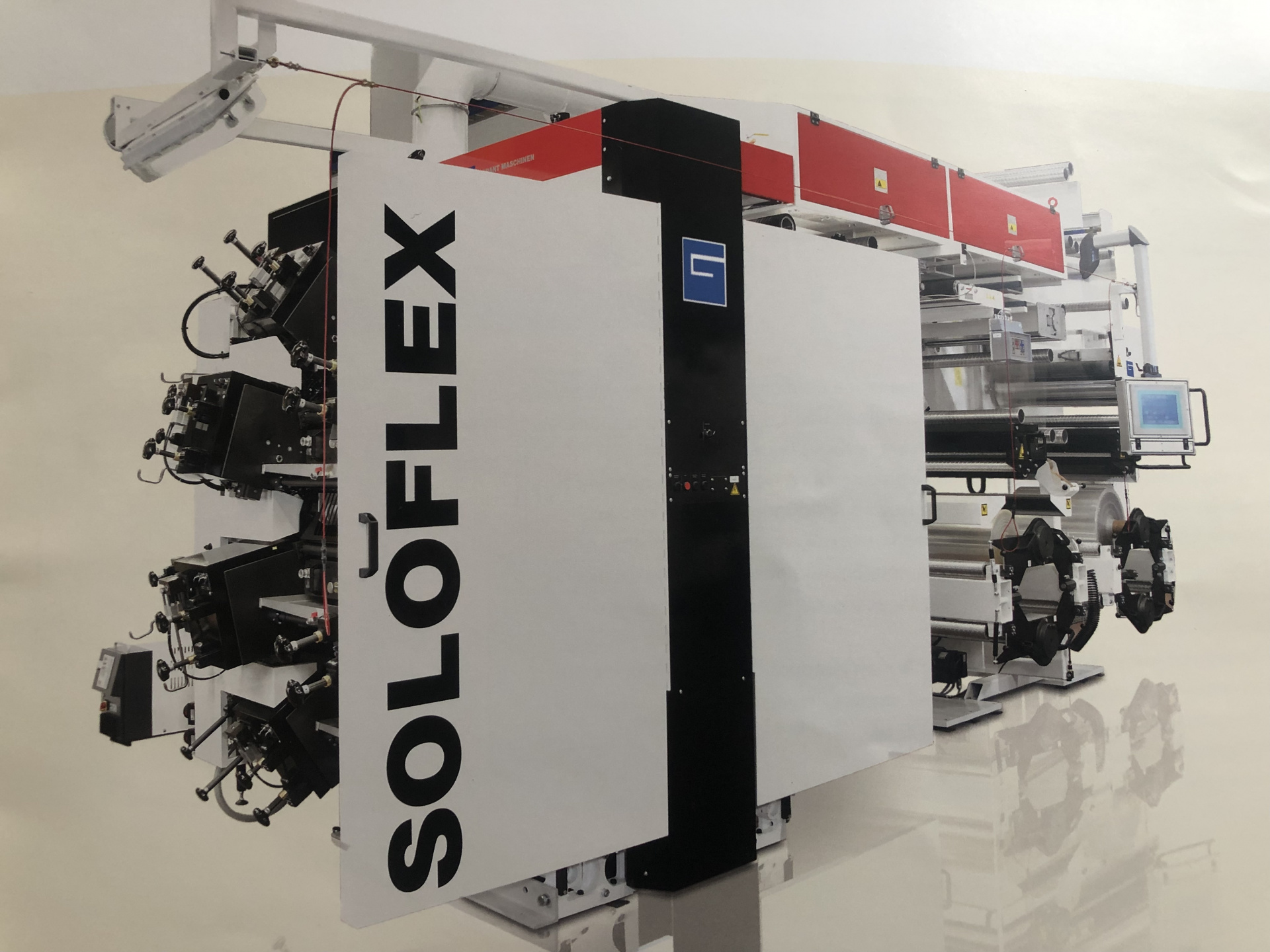 Продам Флексографическую печатную машину SOLOFLEX 8l. 