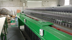 HEBEI ANPING WIRE MESH MACHINE FAKTORY 60X80 / 4300 Линия по производству габионовой сетки