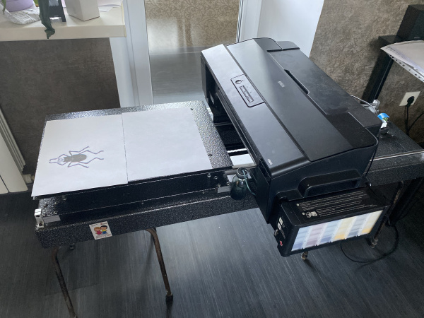 Текстильный принтер, на базе EPSON L1800