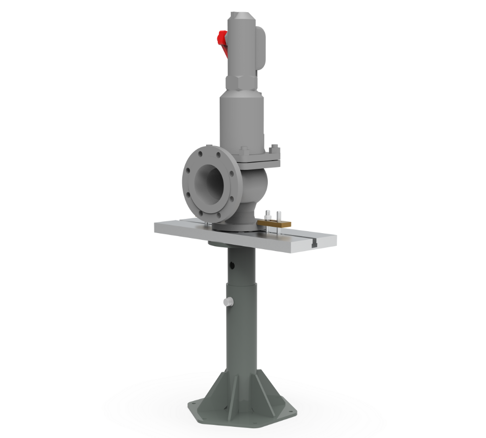 Рабочее место для разборки и сборки предохранительных клапанов ПОБЕДИТ ...