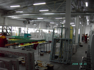 Комплект станков для производства окон ПВХ и стеклопакетов