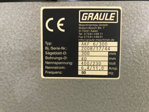 Торцефрезерный станок Graule AKF 6/250 (Германия)