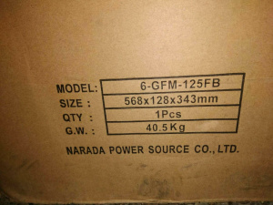 Аккумуляторная батарея Narada 6-GFM-125FB (12V/125Ah)
