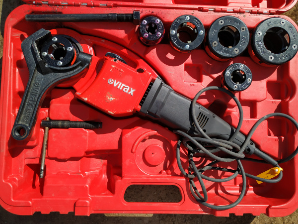 Электрический клупп для труб Virax Phenix III купить Б/У в Нефтекамске ...