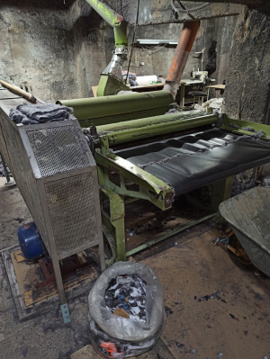 Чесальная машина для текстильных отходов HFI-1000