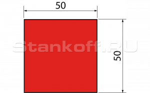 Полиуретановая вставка GM50x50.835