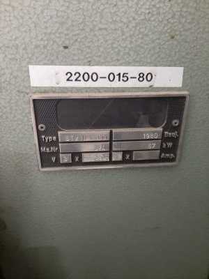 Линия пленочной упаковки ZEVA ST/||-1100 №374 1980 г.в