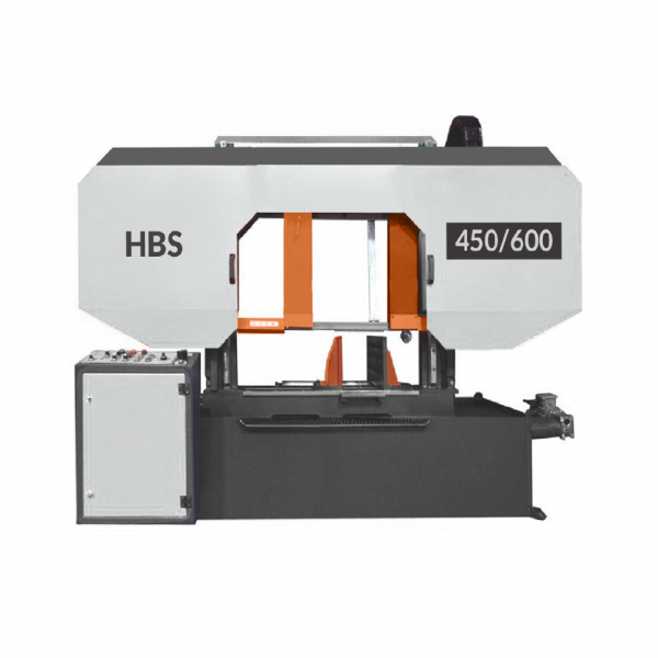 Двухколонный полуавтоматический ленточнопильный станок HBS-450/600
