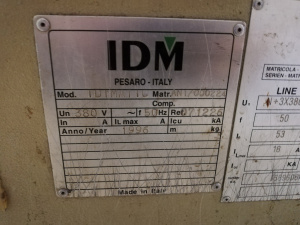 Кромкооблицовочный станок IDM MATIC AN1/000224