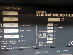 Токарно станок с ЧПУ DMG GILDEMEISTER ecoline CTX310 eco