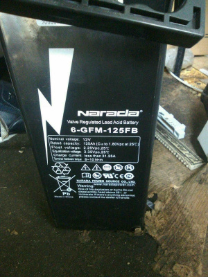 Аккумуляторная батарея Narada 6-GFM-125FB (12V/125Ah)