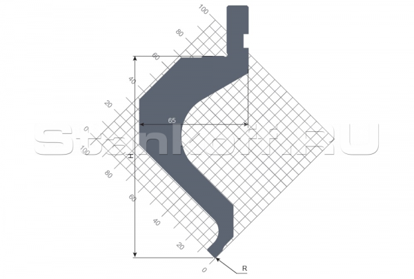 Пуансон STP 2102 85 R0.8 835