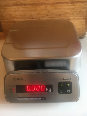 Весы порционные CAS FW500-E-06 до 6 кг