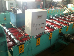 Автоматическая линия для производства металлочерепицы Каскад 25 из Китая