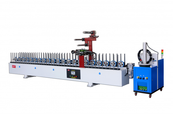 Profile wrapping machine for kinds of materials pur 350