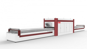 Special model TM5000 with two overlength tables