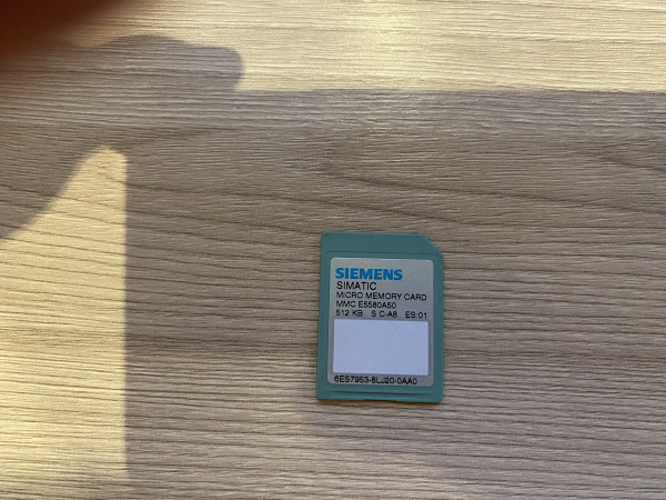 6ES79538LJ200AA0 SIMATIC S7, МИКРОКАРТА ПАМЯТИ MMC ДЛЯ S7-300/C7/ET 200 ...