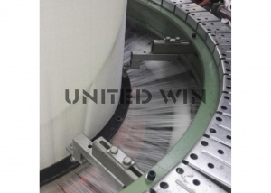Шесть челноков круговой станок пп тканый мешок производственная линия завод UWCL-6/3200