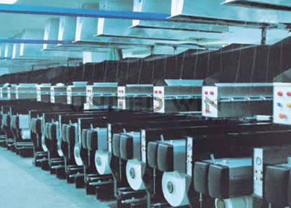 Пластиковая пряжа экструдер машина процесс POV Fdy Pp мультифиламентная прядильная машина