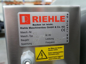 Пончиковый аппарат полуавтомат Riehle Linie 2000 (Германия) – 60 шт