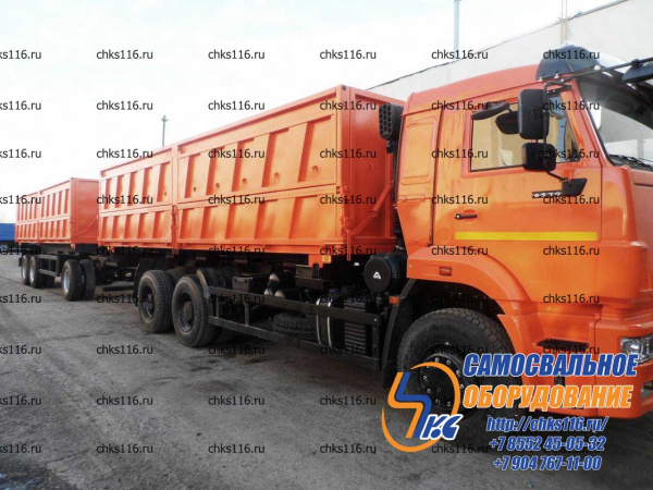 Самосвальная установка на 7200х2380х1400 (СУ7.2) сельхозник зерновоз ...