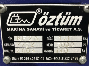 Импостной станок oztum - 2007 г.в - подача фрезы автоматическая