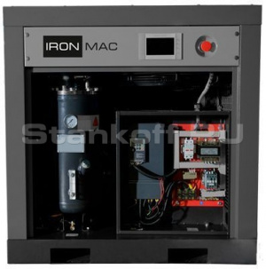 Винтовой компрессор с осушителем и фильтром IRONMAC IC 30/15 DF VSD 500L