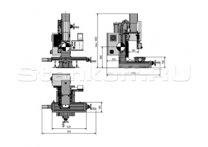 Сверлильно-фрезерный станок OPTImill MH 25SV