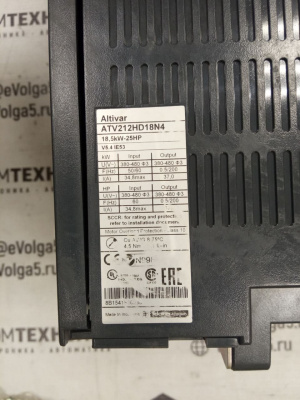 Преобразователь частоты Schneider Electric ATV212HD18N4