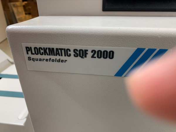 Plockmatic BM2000 Binder - FTR2000 Trimmer - SQF2000 Squarefolder