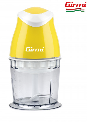 Кухонный мини чоппер - измельчитель электрический для продуктов Girmi TR01 chopper, желтый