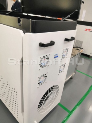 Установка лазерной чистки металла от ржавчины непрерывного типа XTL-QXC1000
