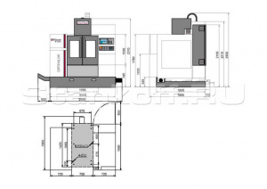 Фрезерный станок с ЧПУ OPTImill F 150HSC